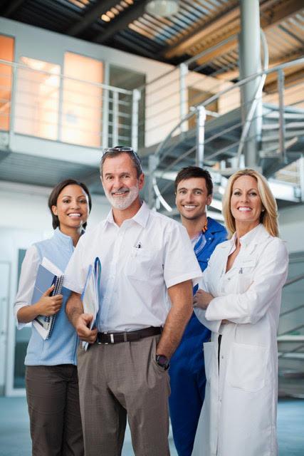 Group of Scientists in Laboratory